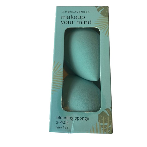 Lemon Lavender Makeup Your Mind Blending Sponge 2 Pack NIB - Picture 2 of 3